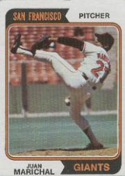 1974 Topps Baseball Cards      330     Juan Marichal